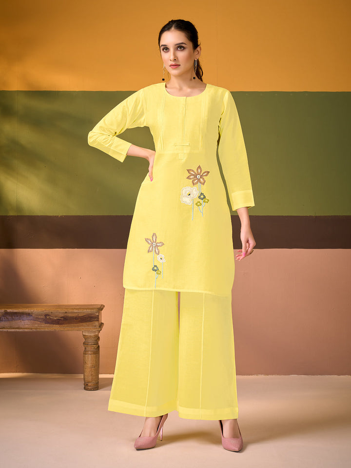 Sunshine Cotton Linen Co-Ord Set