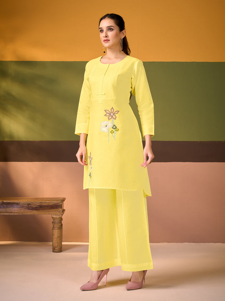 Sunshine Cotton Linen Co-Ord Set