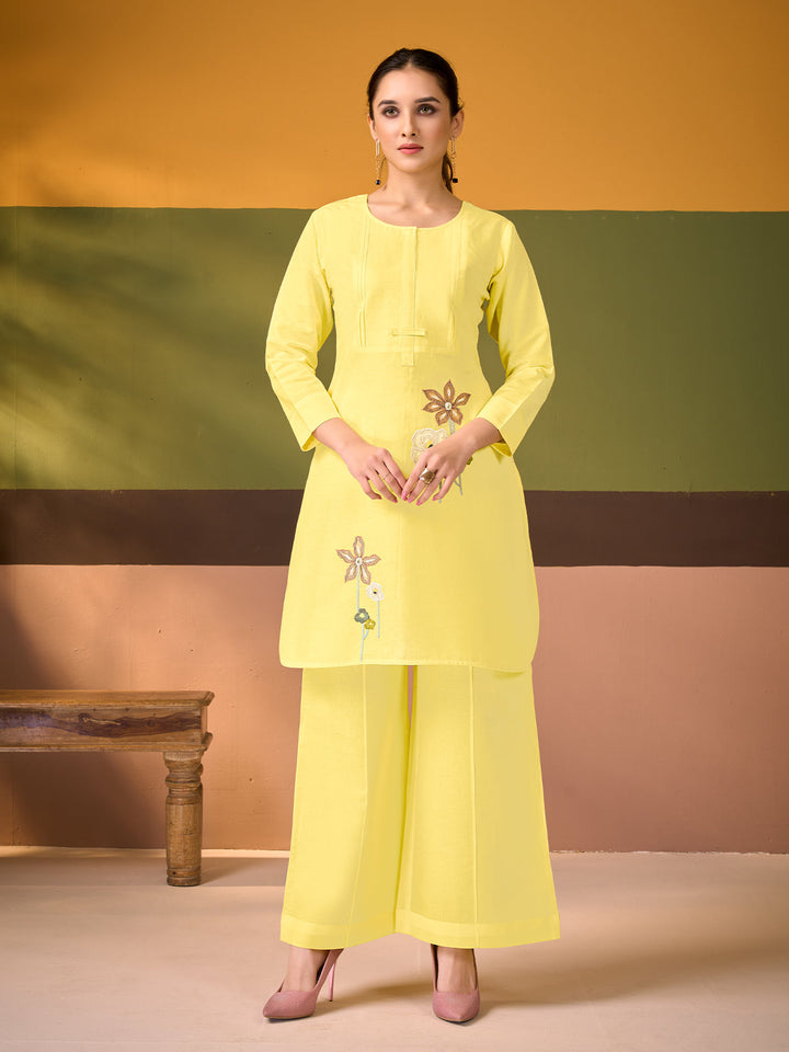 Sunshine Cotton Linen Co-Ord Set