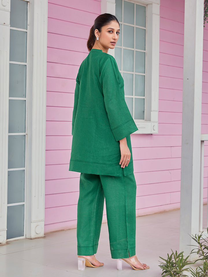 Emerald Green Tunic Set
