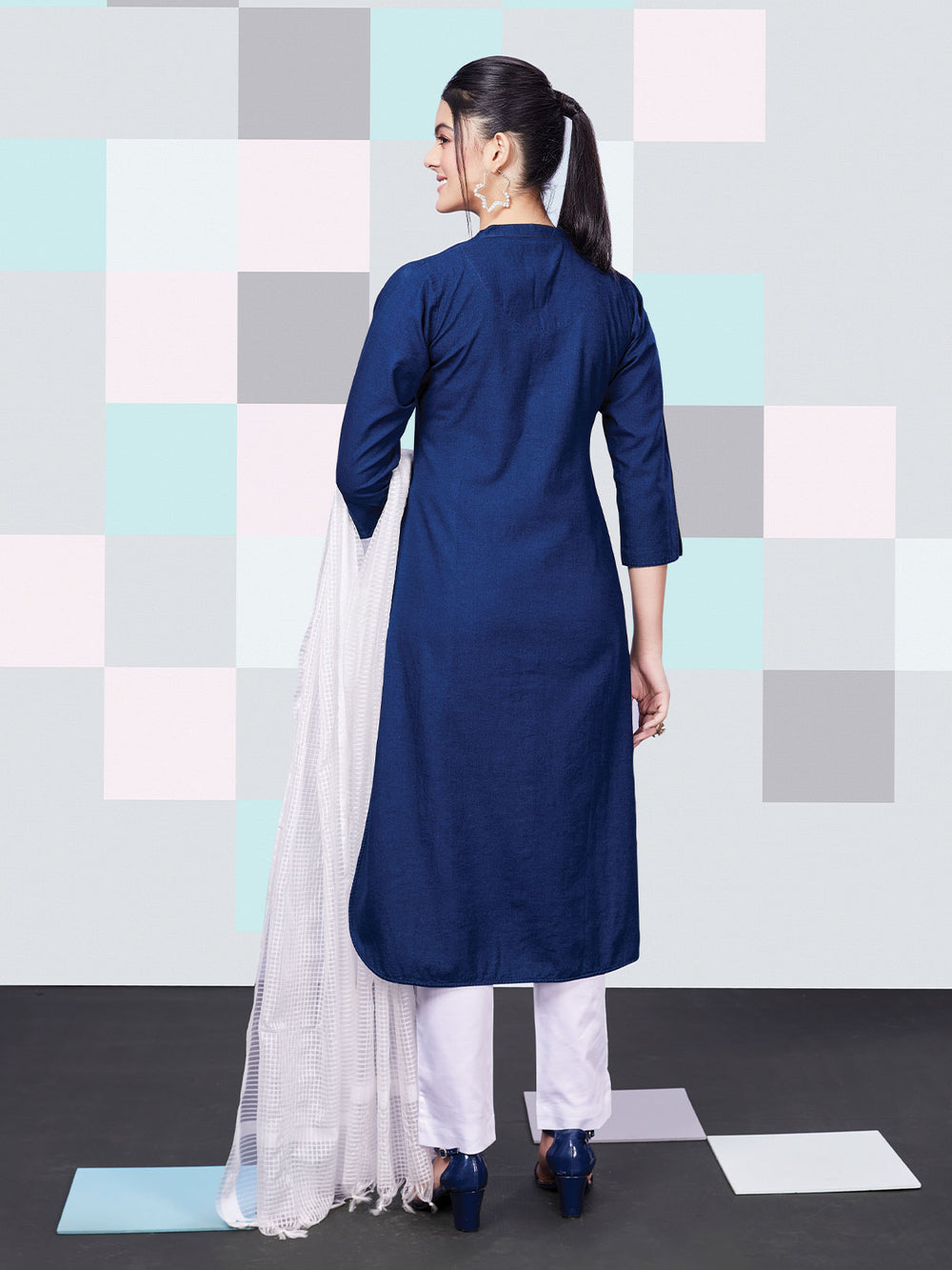 Shop Kurti Set With Dupatta Online | Dressline Fashion