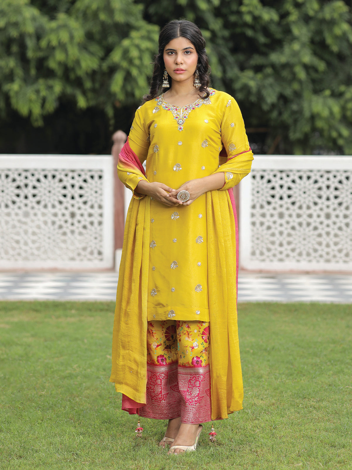 Buy Pure Chanderi Tissue Silk Sarees and Kurtis online by Nool –  noolbyhand.com