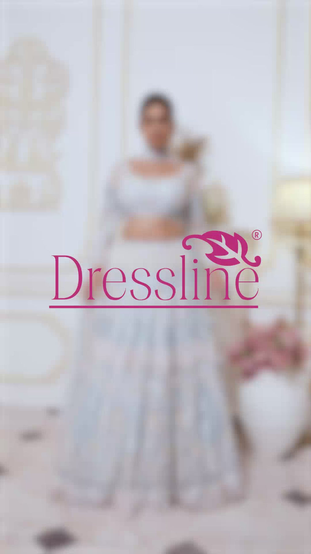 Blue Lehenga Choli Dressline Fashion